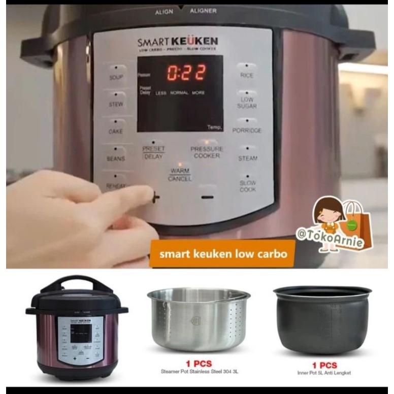 Jual Smart Keuken Multi Cooker | Shopee Indonesia