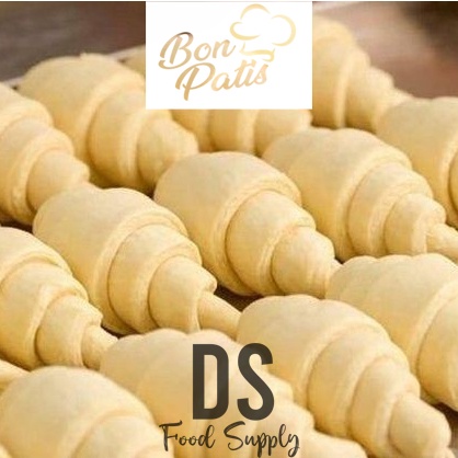 Jual BONPATIS CROISSANT FULL BUTTER 1 CT @30gr 160pcs | Shopee Indonesia