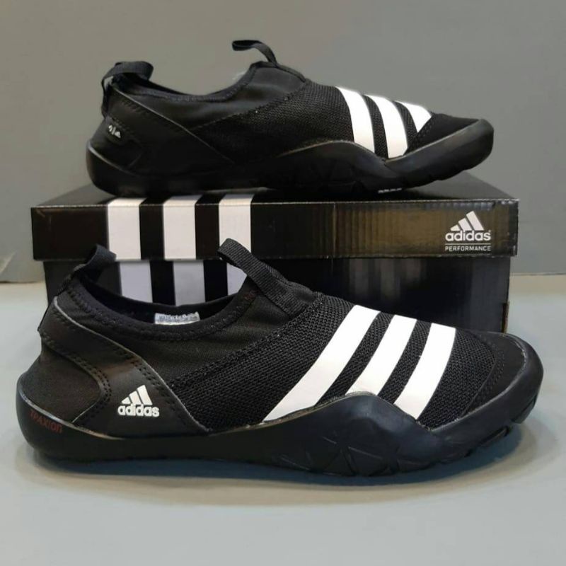 HARGA TERMURAH sepatu adidas jawpaw slip on Premium Original jawpaw  Slip On Black Gold