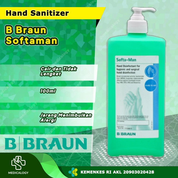 Jual SOFTAMAN B BRAUN ASEPTIC 500ML / SOFTA MAN BBRAUN 500 ASEPTIK ...