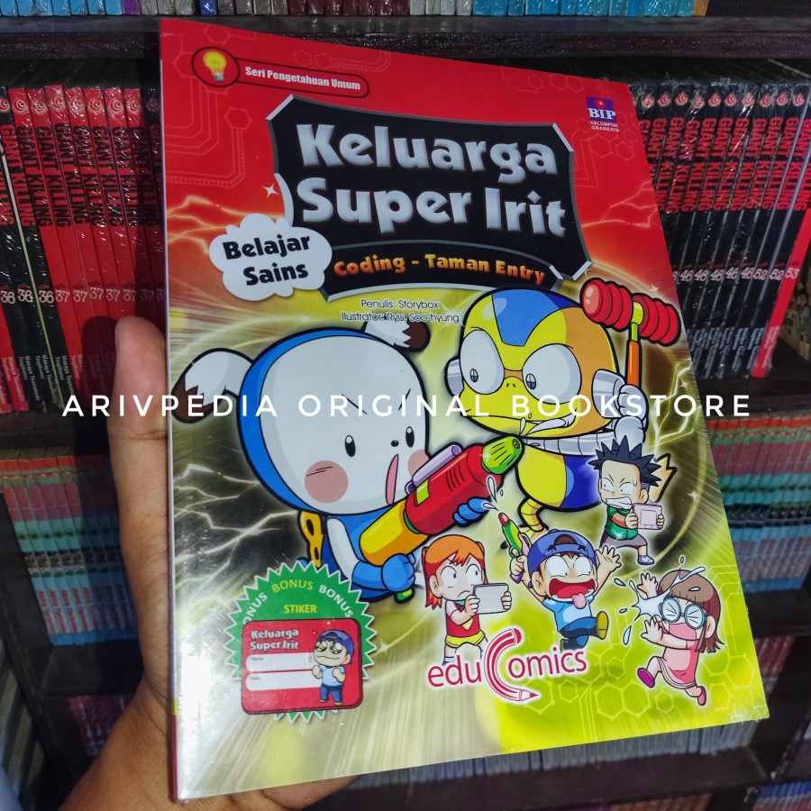 Jual Keluarga Super Irit Belajar Sains Coding Taman Entry Buku Segel Shopee Indonesia 1463