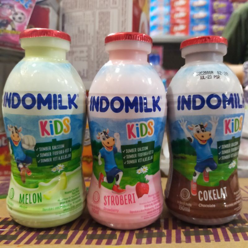 Jual Susu Indomilk kids botol 190 ml | Shopee Indonesia
