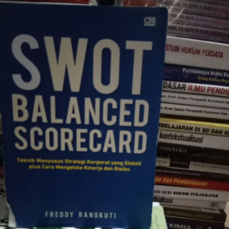 Jual Swot Balanced Scorecard by Freddy Rangkuti | Shopee Indonesia