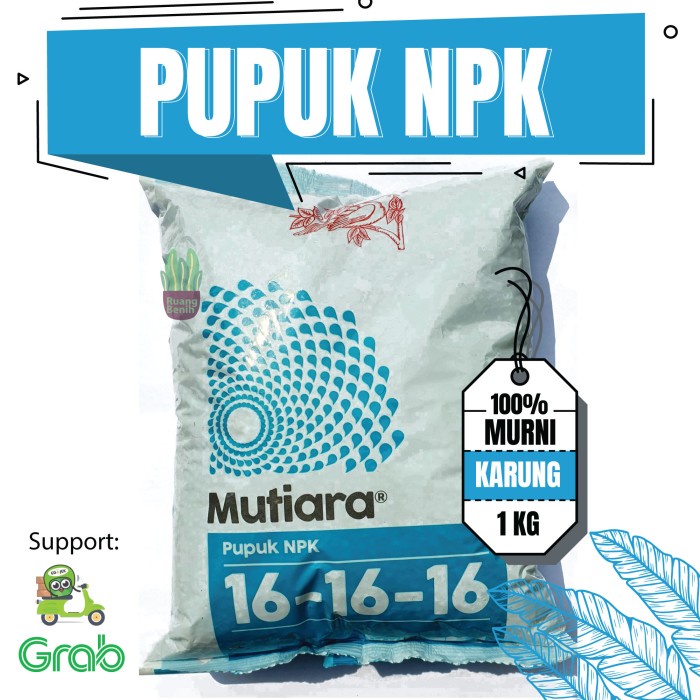 Jual Pupuk Npk Pak Tani Mutiara Penyubur Buah Bunga Daun