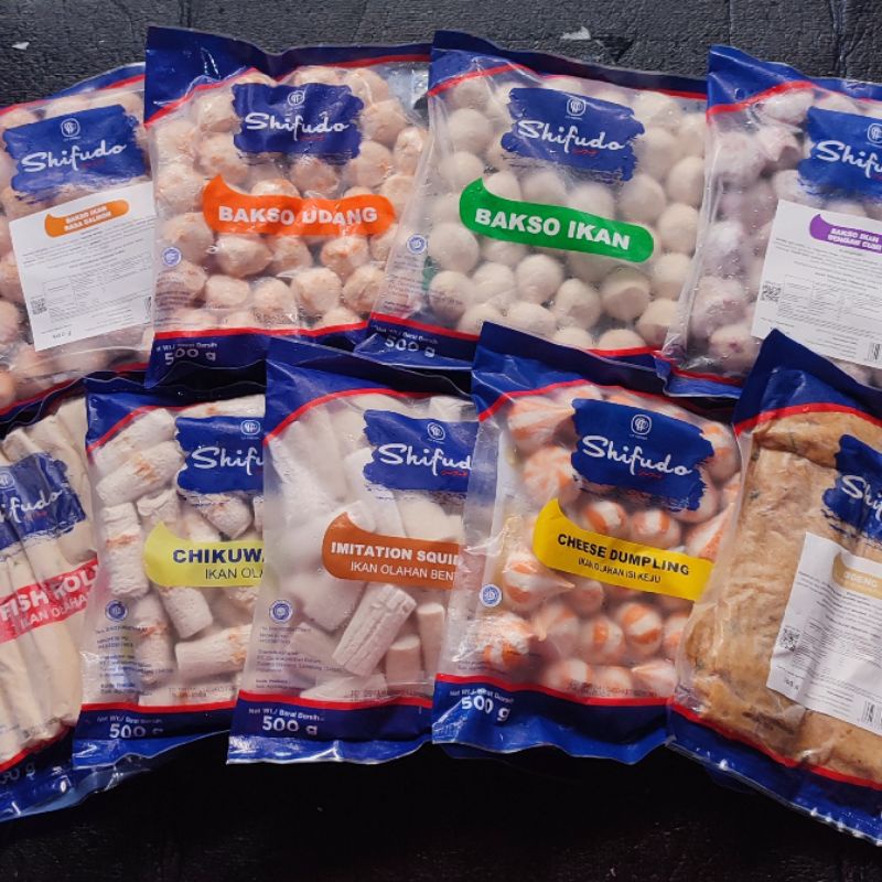 Jual OLAHAN IKAN BAKSO IKAN SHIFUDO 500 GRAM FROZEN FOOD - CHIKUWA FISH