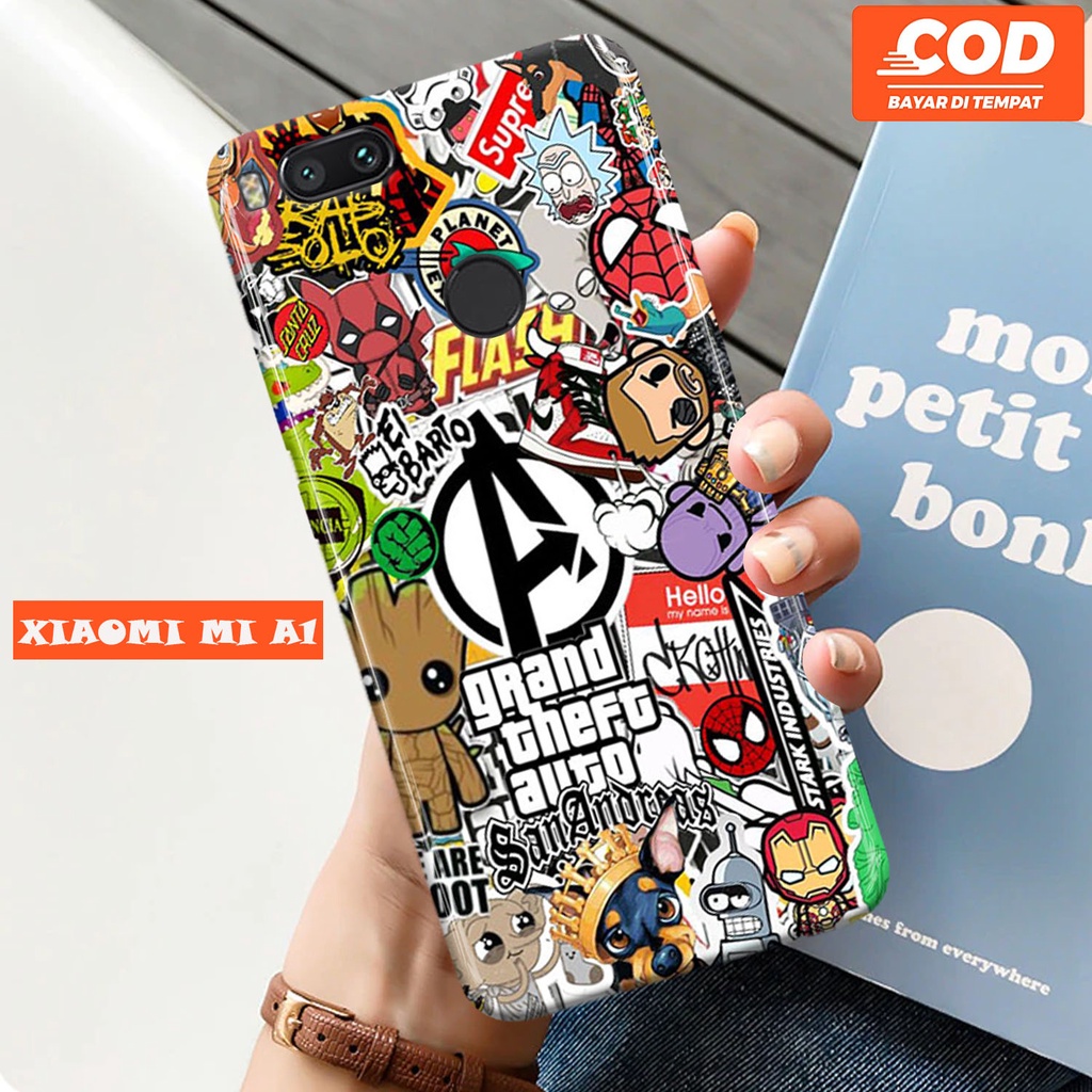 Jual Case XIAOMI MI A1 2017 Fashion Casing ABSTRAK AESTHETIC