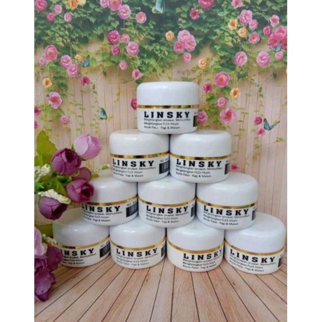 Jual CREAM LINSKY ORIGINAL TERLENGKAP HOLOGRAM DAN BERSEGEL | Shopee ...