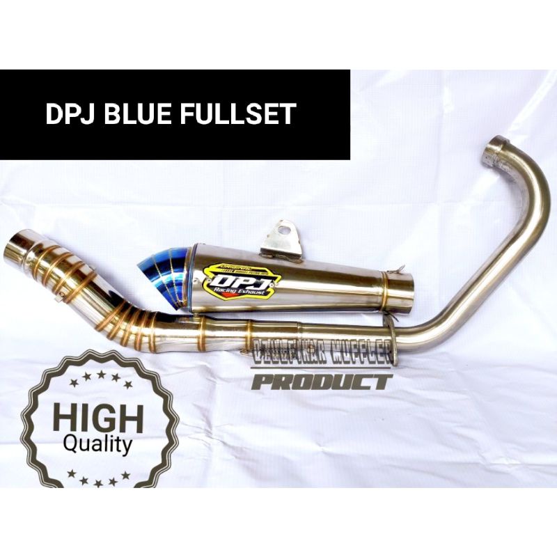 Jual Knalpot Racing Dpj Blue Jupiter Mx Mx King Satria Fu Fu