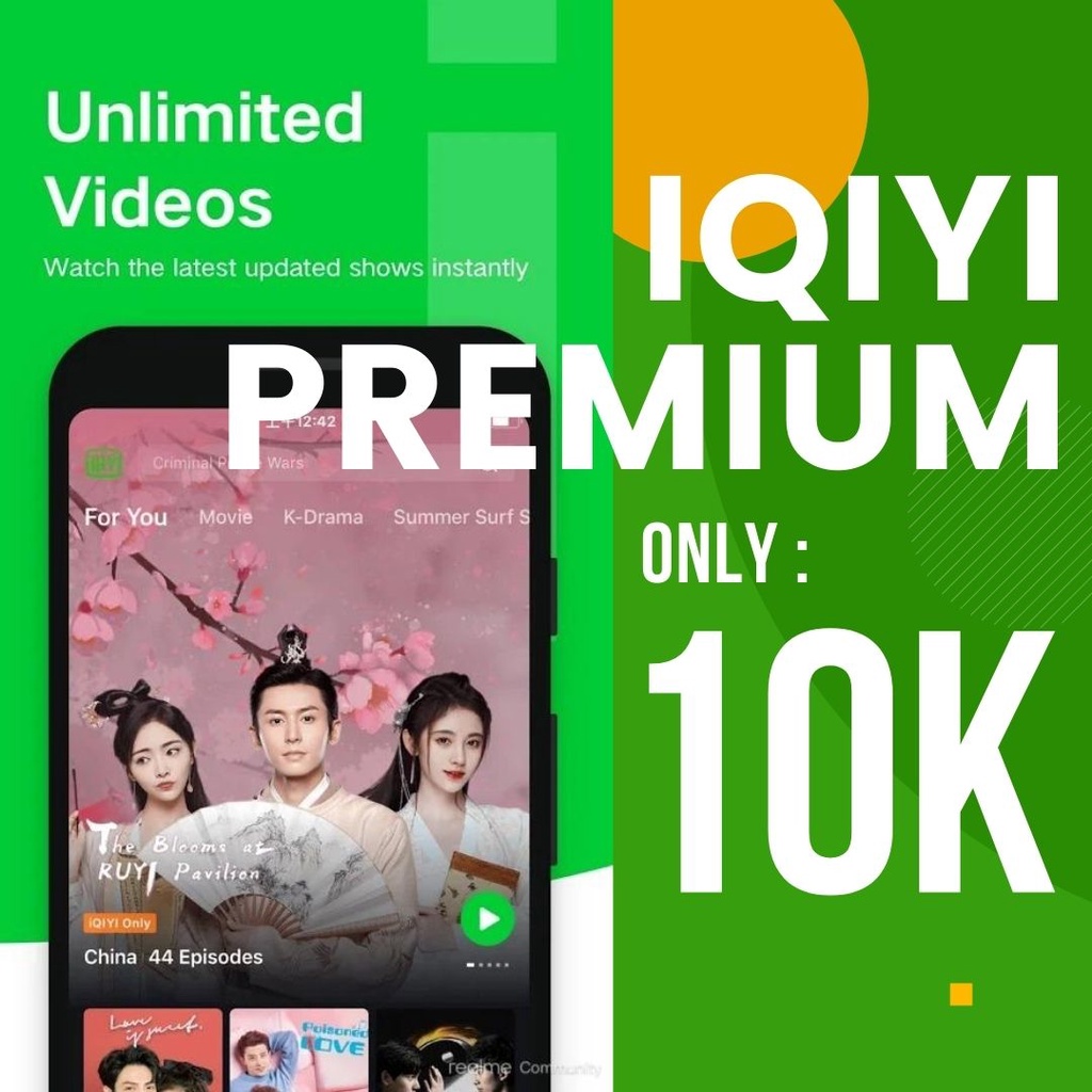 Jual IQIYI VIP PREMIUM 1 TAHUN Shopee Indonesia