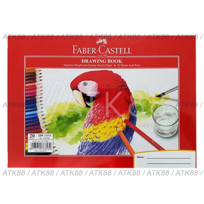 Faber-Castell Sketch Pad - 9" X 12", 45 Sheets, Acid Free Recycled Paper