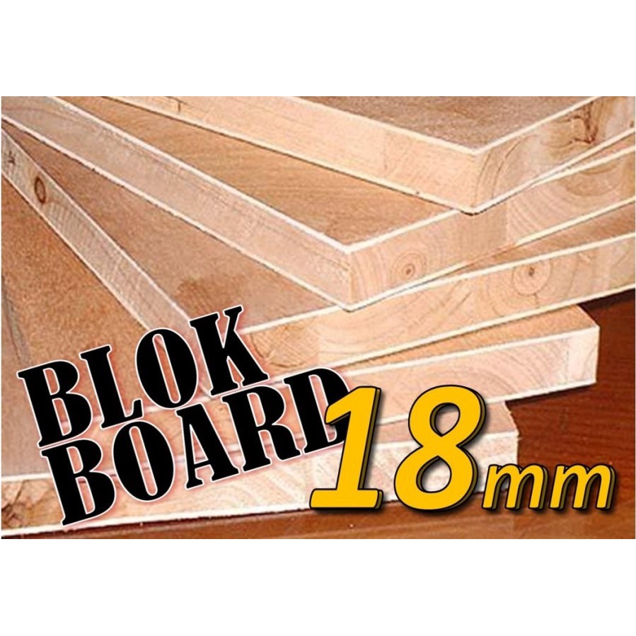 Jual TRIPLEK BLOCKBOARD 18 MM UNTUK FURNITURE MULTIPLEK PLYWOOD