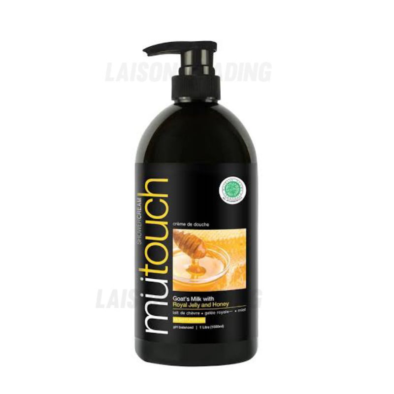 Jual MuTouch Goat Milk Shower Cream Royal jelly 1000 ml | Shopee Indonesia