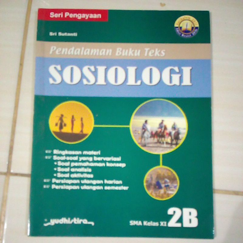 Jual Pendalaman Buku Teks Sosiologi Untuk SMA Kelas 2 B | Shopee Indonesia