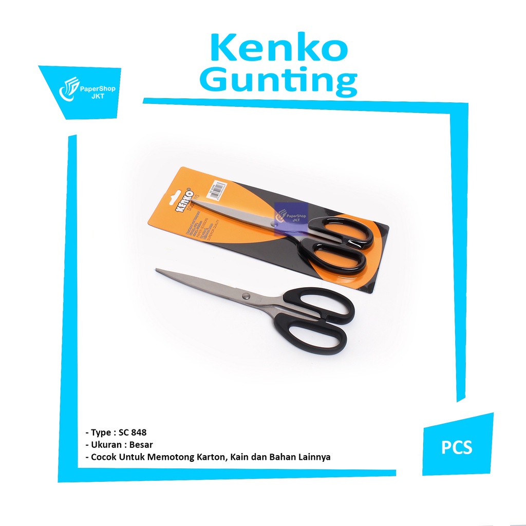 Jual Kenko Gunting Besar Sc Stainless Steel Pcs Shopee Indonesia