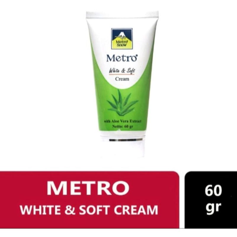 Jual Metro snow white & soft cream Tube blueberry honey aloe vera murah |  Shopee Indonesia