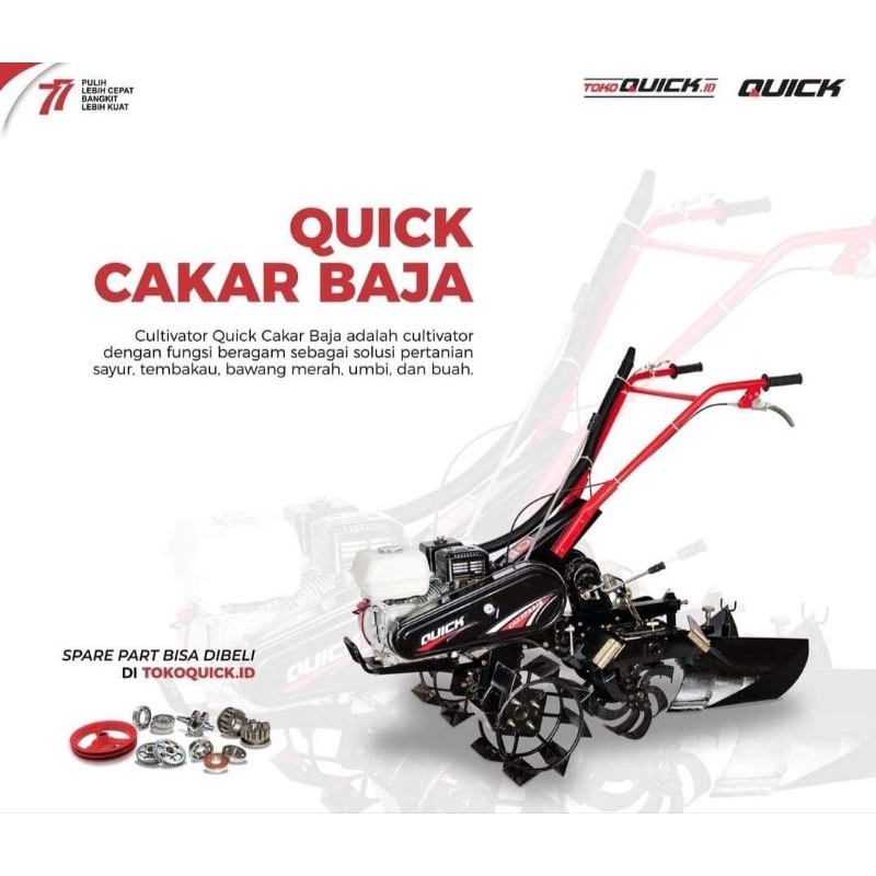 Jual Mesin Quick Cakar Baja + Mesin Honda GX 200 | Shopee Indonesia