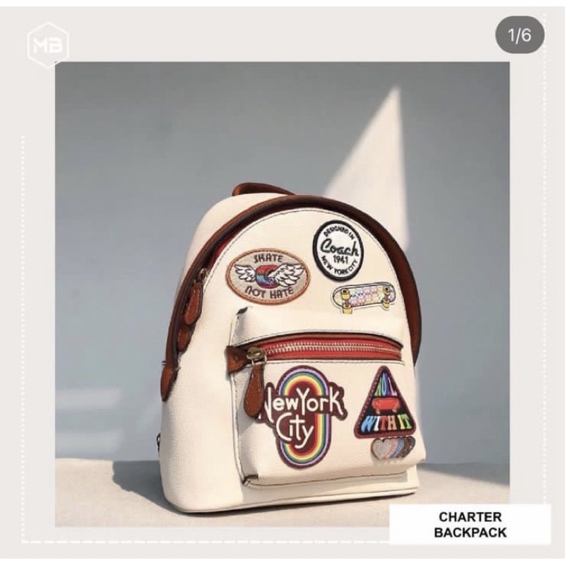 Jual ch charter backpack woman ready stock | Shopee Indonesia