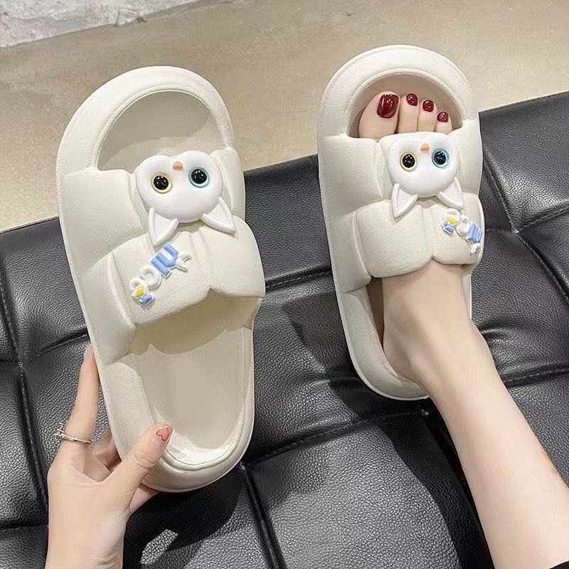 Jual Dejavu Sendal Wanita Terbaru Jelly Karet Sandal Slop Flat Rumahan