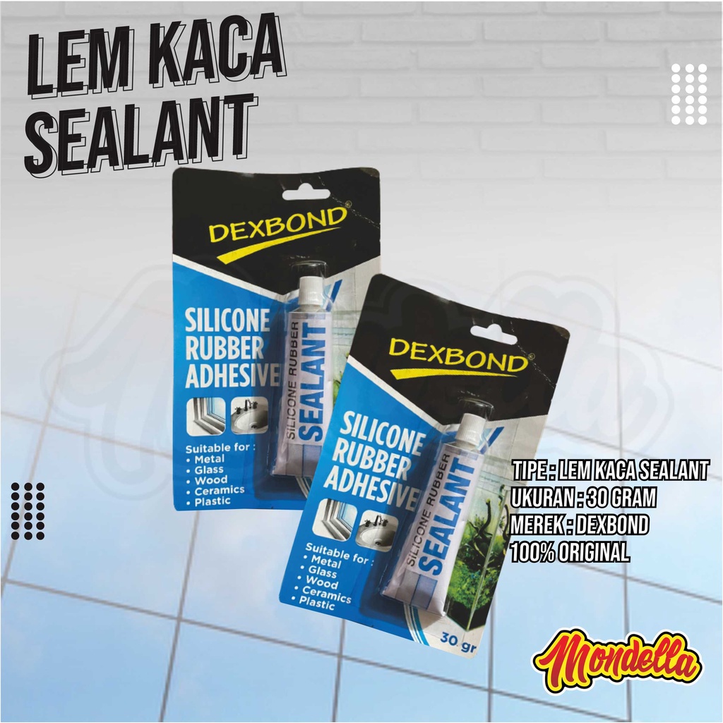 Jual Lem Kaca Sealant Odol Tube Gram Lem Kaca Odol Kecil Lem Sealent Gr Kuat Mondella