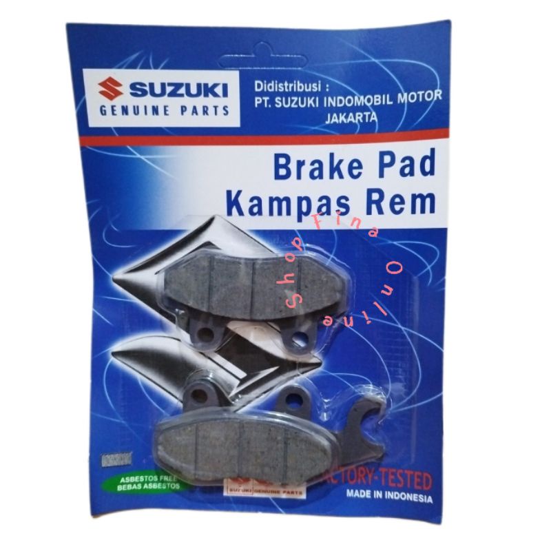 Jual Kampas Rem Depan (Disk Pad) Suzuki Smash / Shogun 125 / Satria FU ...
