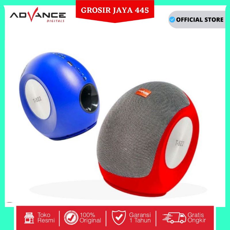 Jual READY STOCK ADVANCE T522 Bluetooth Speaker Music Box Speaker