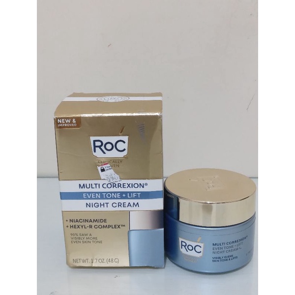 Jual New Look RoC Multi Correxion Even Tone + Lift Night Cream ...