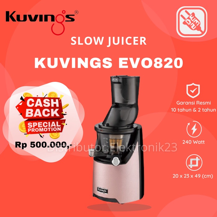 Jual KUVINGS WHOLE SLOW JUICER EVO 820 (GARANSI RESMI) Shopee Indonesia