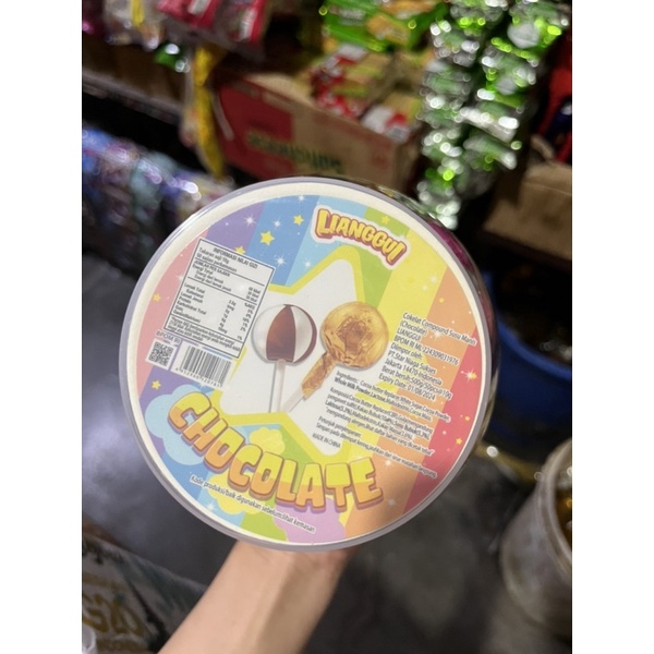 Jual COKELAT COMPOUND SUSU MANIS / CHOCOLATE LOLLIPOP (SNS) Shopee