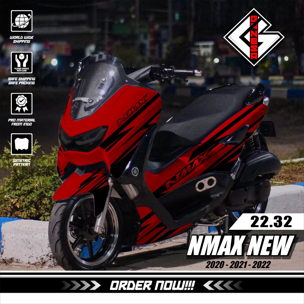 Jual Decal Sticker Dekal Stiker Motor Yamaha New Nmax 2020 2021