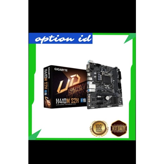 Jual Motherboard GIGABYTE H410M S2H INTEL LGA1200 DDR4 mATX H410