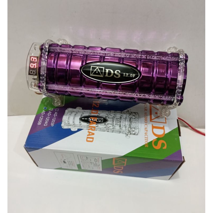 Jual capasitor bank ADS 12 farad LED DC 12 volt | Shopee Indonesia