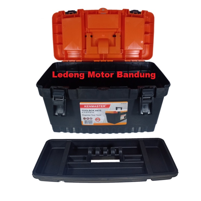 Jual Kenmaster ToolBox H415 Box Kotak Simpan Perkakas Alat Tukang ...