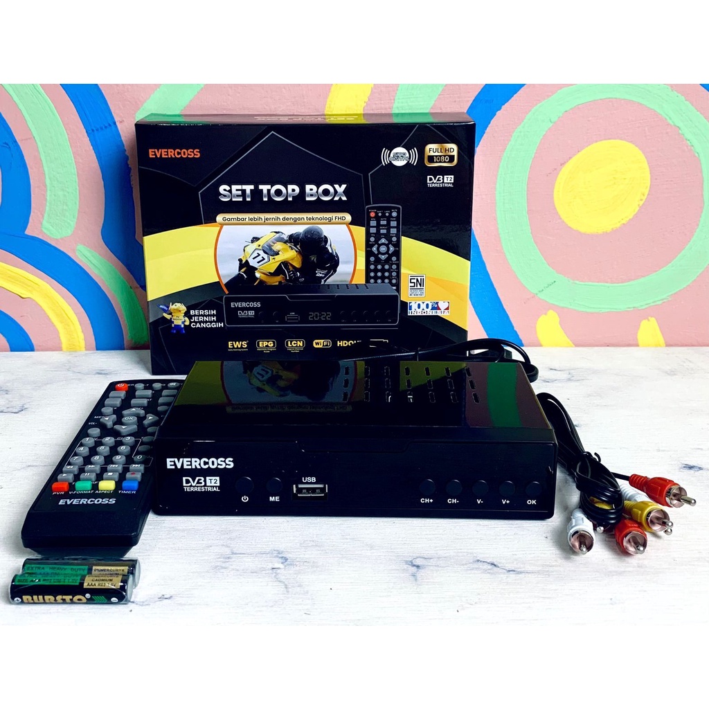 Jual STB set top box pro Tv digital full HD Megabox / set top box dvb t2 / set top box digital