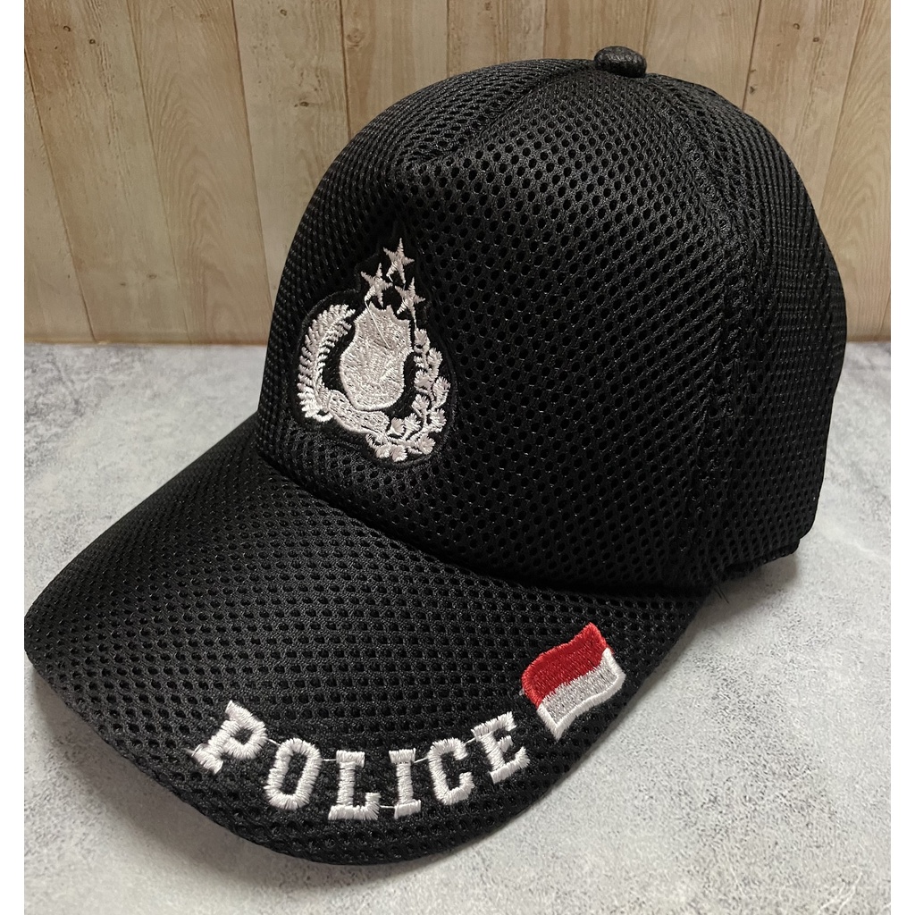 Jual Topi Jaring Police - Topi Tribrata - Topi Jaring Polis* - Topi ...