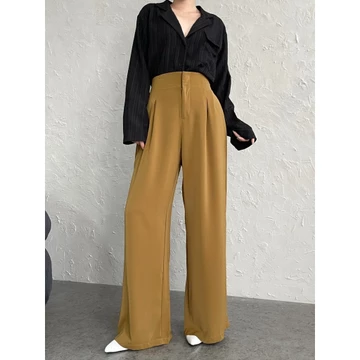ASOKA Malary Pants 2150 Loosepants Wanita Celana Kulot Wanita Silky Pants