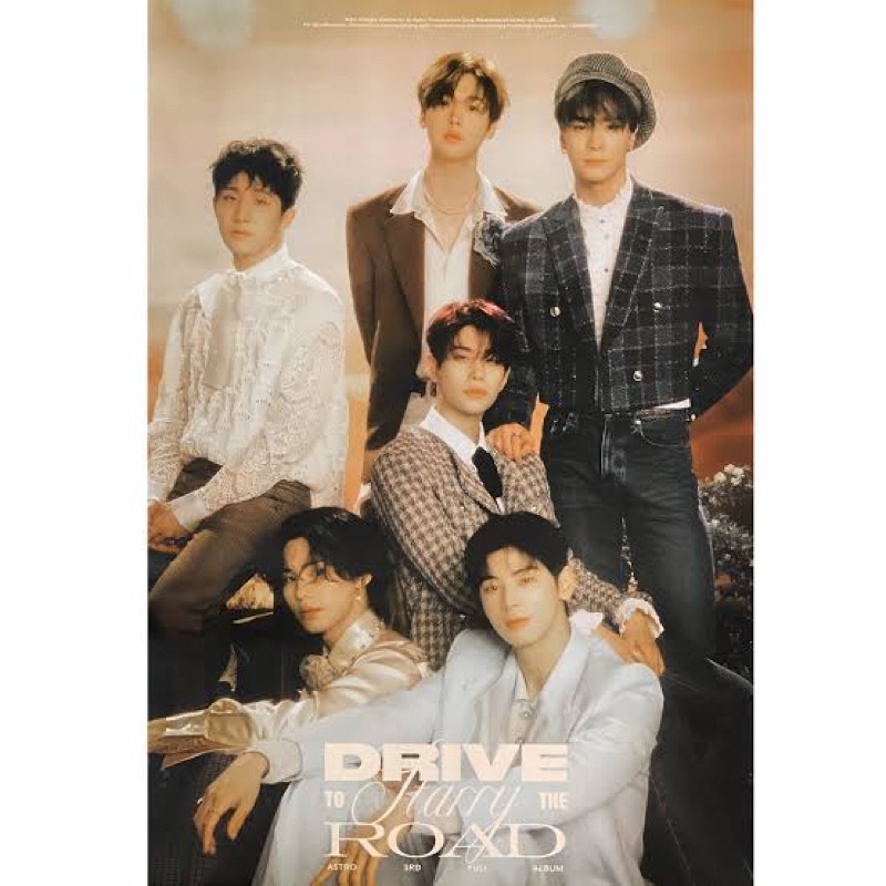 Jual [nego] Rolled Poster Official Album ASTRO Drive to the Starry ...