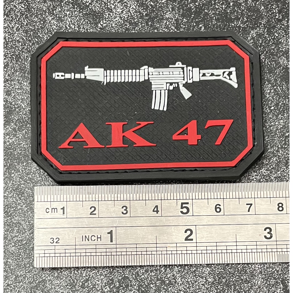 Jual Patch Ak47 Htm Merah Patch Velcro Ak47 Prepetan Ak47