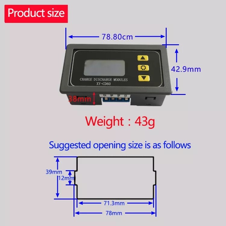 Jual LVD HVD modul charger discharge multifungsi digital protector ...