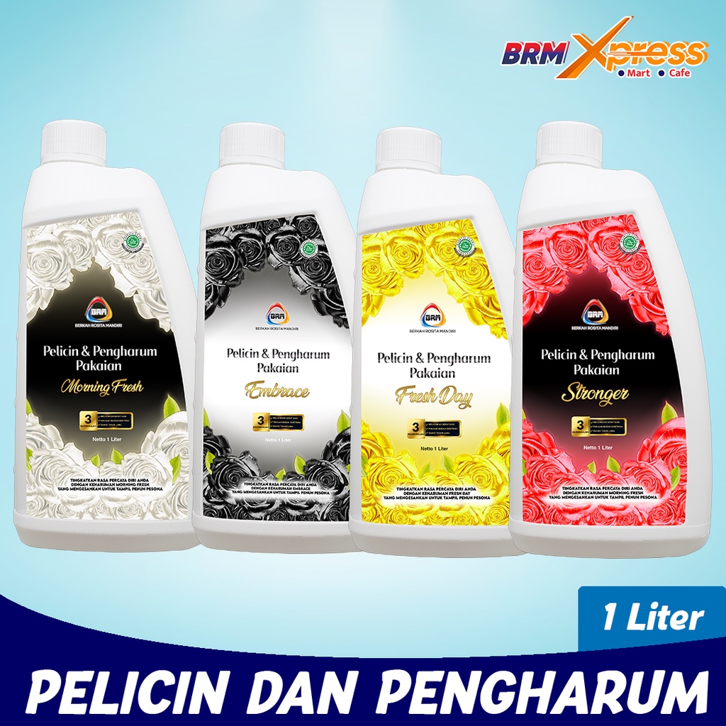 Jual Brm Pelicin Dan Pengharum Pakaian Liter Shopee Indonesia