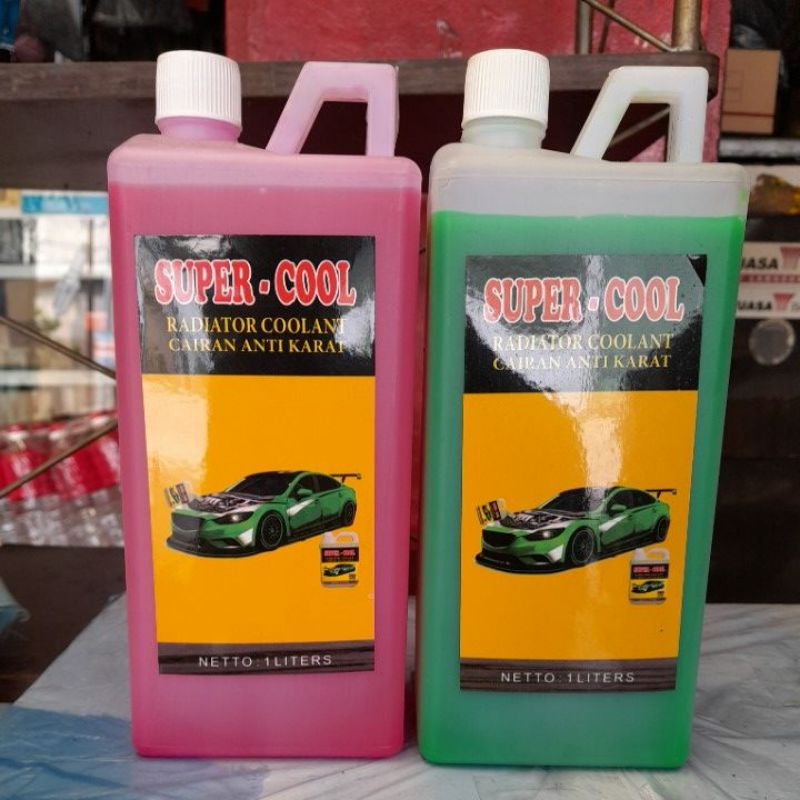 Jual 1 Botol Air Radiator / Radiator Coolant Cairan Anti Karat Mobil (1 ...