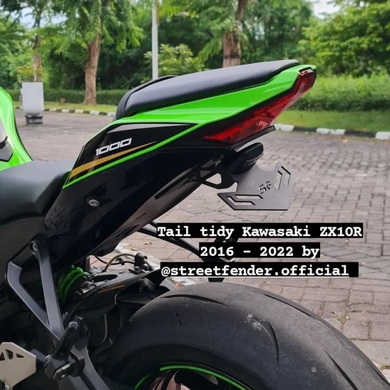 ポット Kawasaki Zx-10r 2024 License Plate Bracket Mantt Rear Tail Tidy