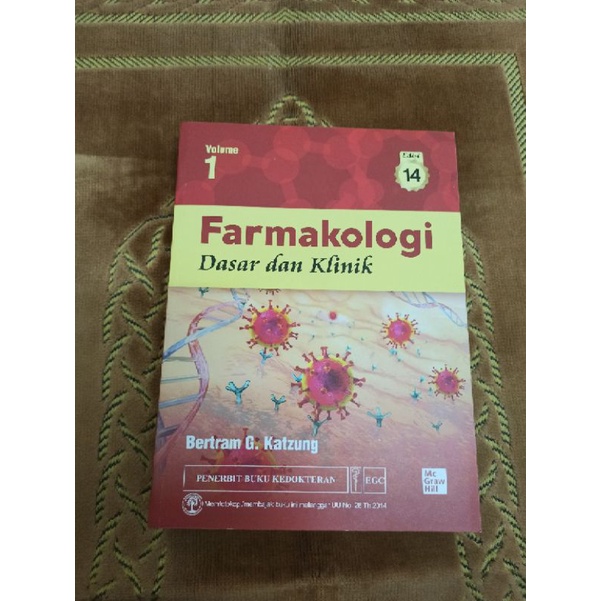 Jual NEW Farmakologi Dasar Dan Klinik Katzung Volume 1 Edisi 14 ASLI ...