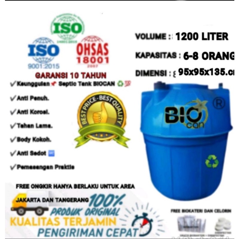 Jual septic tank biofil biotank Biofilter sepiteng septic tank biotech ...