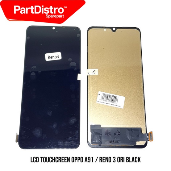 Jual LCD OPPO A91/F15/F17/RENO 3 ORI BLACK | Shopee Indonesia