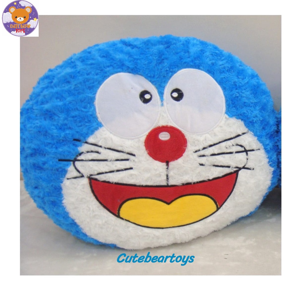 Jual CBT Boneka Doraemon Bantal Kepala Emoticon Smile Doraemon Cute