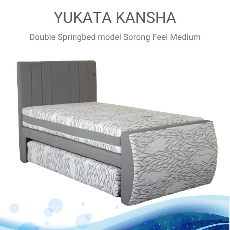 Jual SPRING BED LACI SORONG ATAS BAWAH YUKATA KANSHA Shopee Indonesia