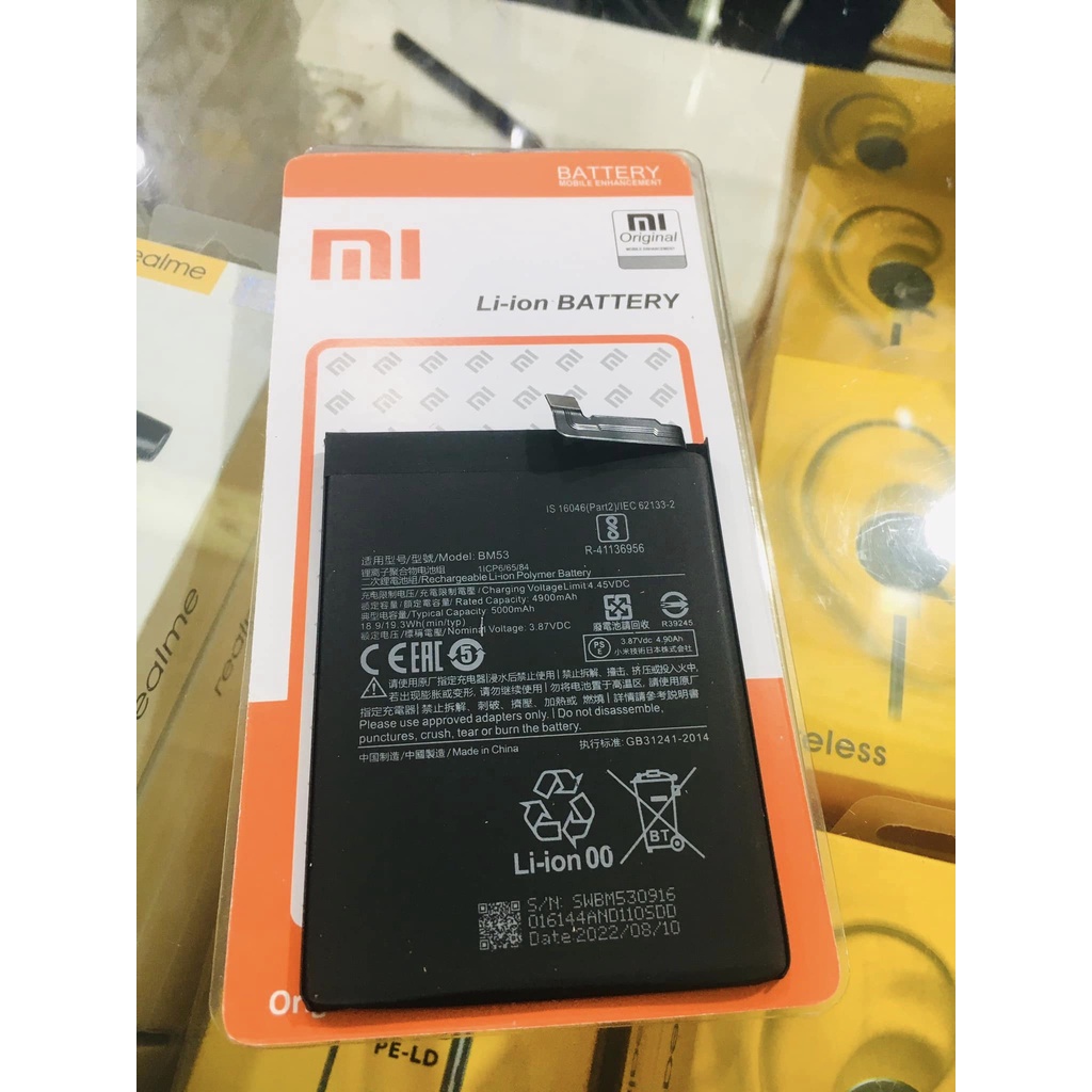 AKKU FÜR Xiaomi Mi 10T 10T Pro Kompatible Akku Xiaomi BM53 5000mAh EUR