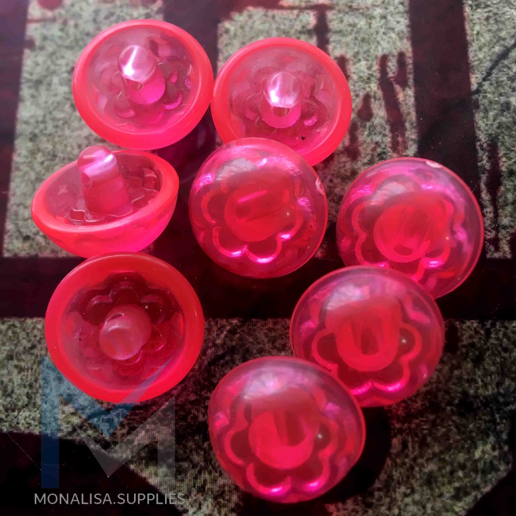 Jual Per Pcs Kancing Baju Jamur Kristal 12 Mm 1 2 Cm Eceran Buah