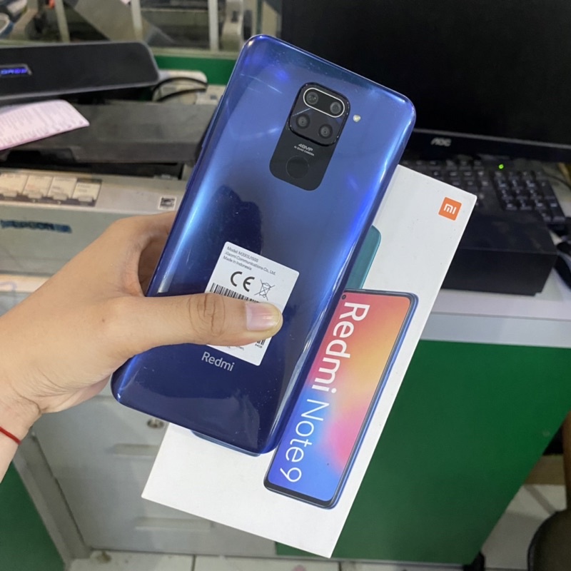 Jual Redmi Note 9 Ram 4/64gb Bekas Pakai Second Normal Fullset Original ...