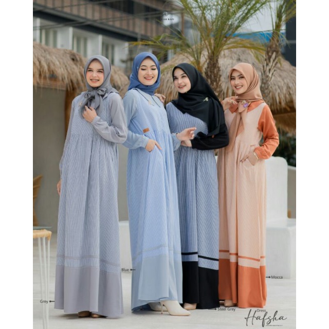 Jual dress terbaru ar Rafi Hafsa dress ori ar rafi | Shopee Indonesia